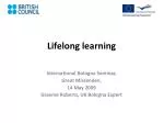 Lifelong learning - slide 1