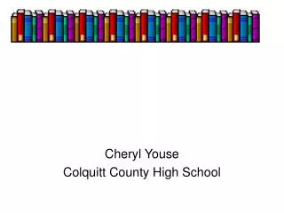 Cheryl Youse Colquitt County High School