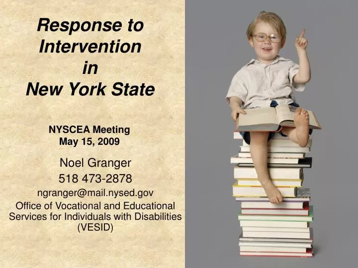 response to intervention in new york state nyscea meeting may 15 2009