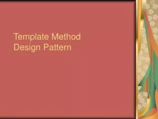 template method design pattern