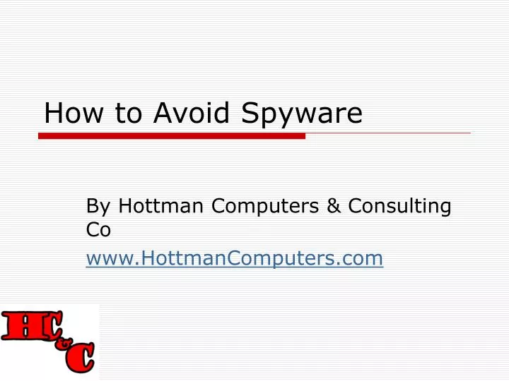 how to avoid spyware