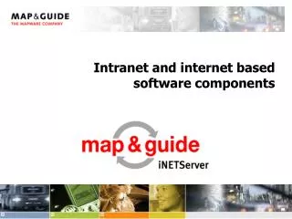 Intranet and internet based software components