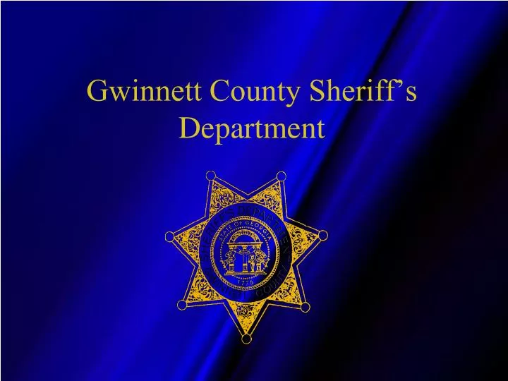 gwinnett county sheriff s department