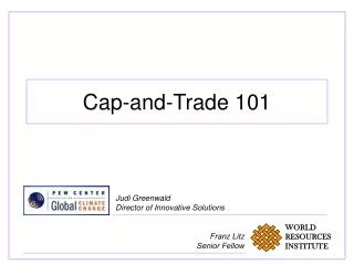 Cap-and-Trade 101