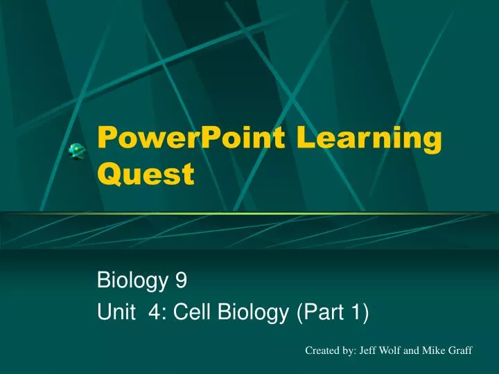 powerpoint learning quest