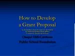 How to Develop a Grant Proposal - slide 1