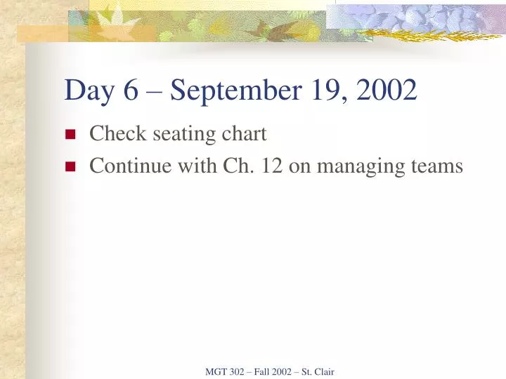 day 6 september 19 2002