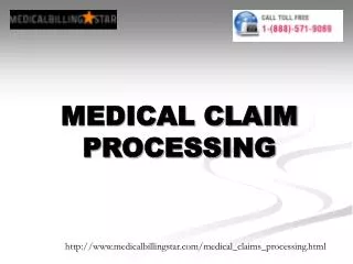 medical claim processing