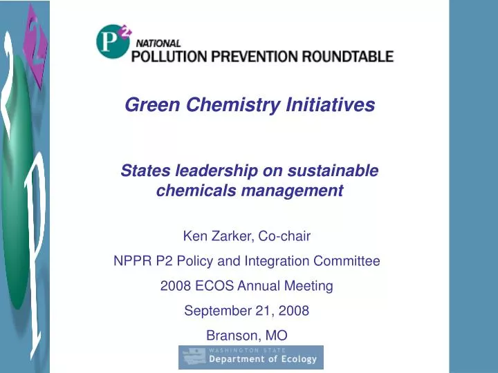 green chemistry initiatives