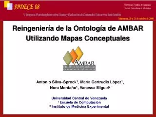 Reingeniería de la Ontología de AMBAR Utilizando Mapas Conceptuales