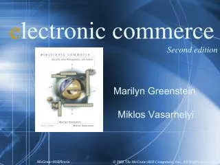 e lectronic commerce Second edition