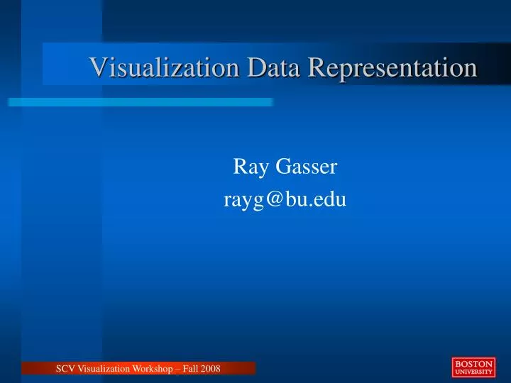 visualization data representation