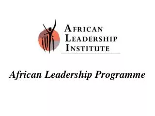 African Leadership Programme
