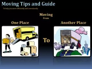 Tips for Planning a Move