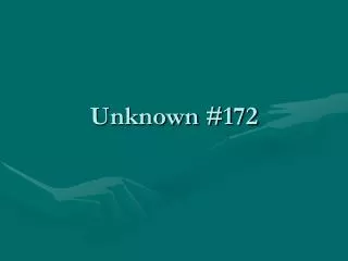 Unknown #172