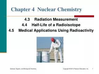 Chapter 4 Nuclear Chemistry