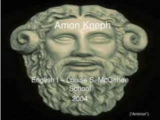 Amon Kneph