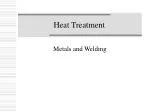 Heat Treatment - slide 1