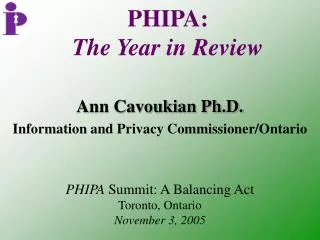 PHIPA: The Year in Review