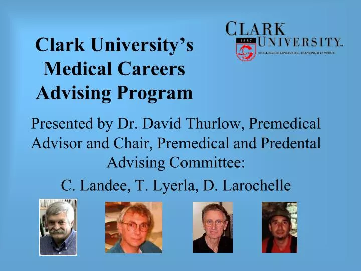 clark university s medical careers advising program