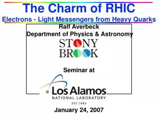 The Charm of RHIC Electrons - Light Messengers from Heavy Quarks