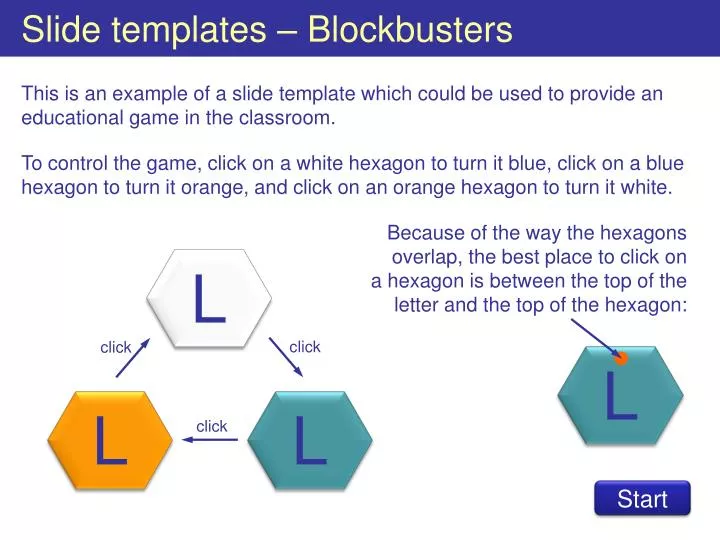 slide templates blockbusters