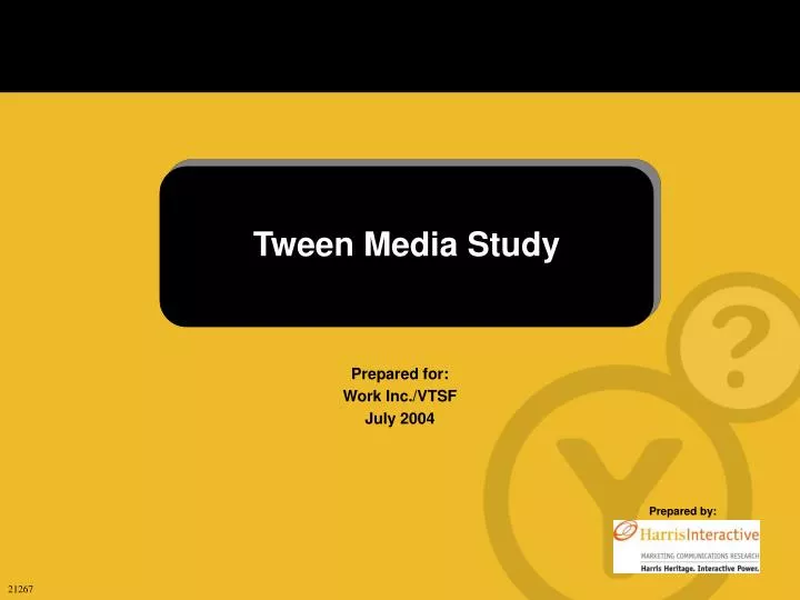 tween media study