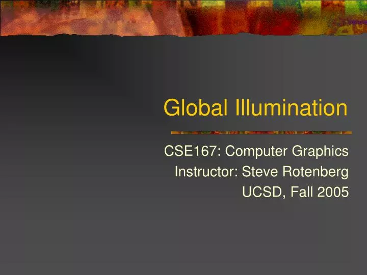 global illumination