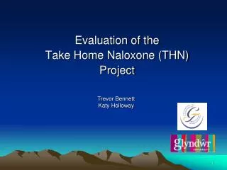 Evaluation of the Take Home Naloxone (THN) Project