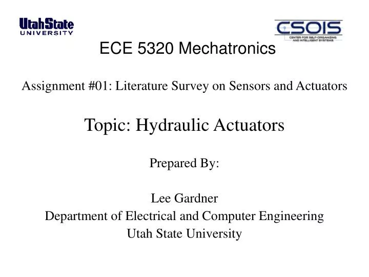 ece 5320 mechatronics