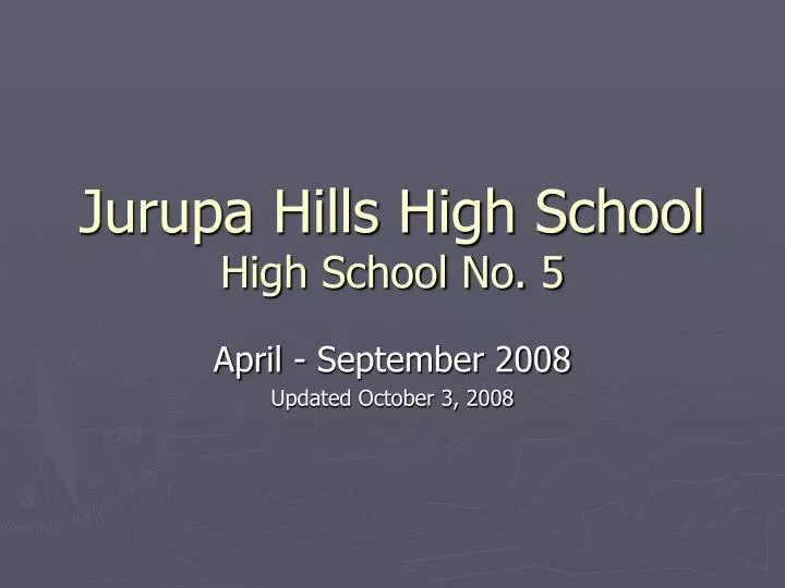 jurupa hills high school high school no 5