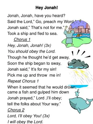 Hey Jonah!