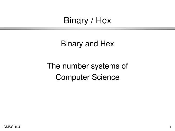 binary hex