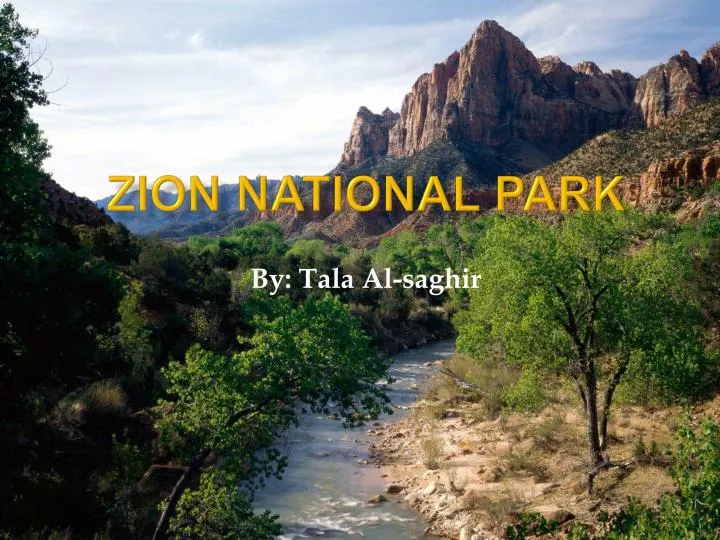 zion national park