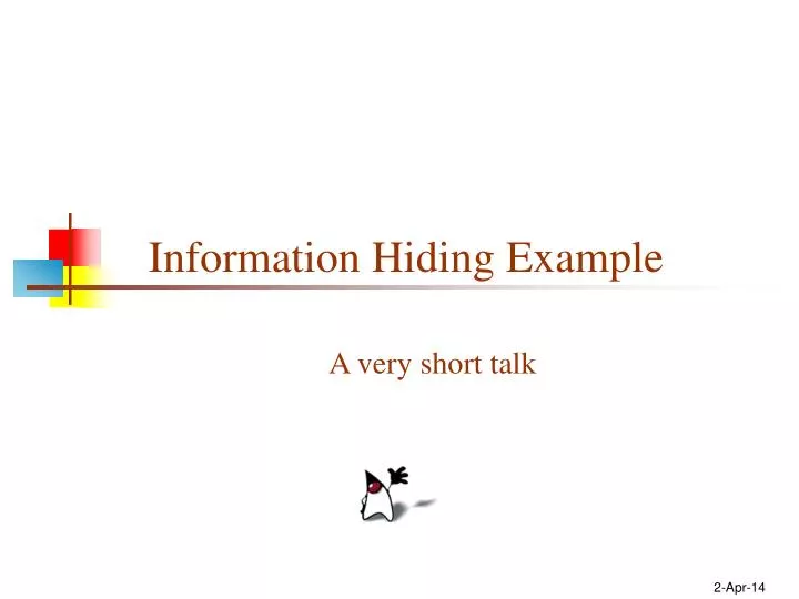 information hiding example