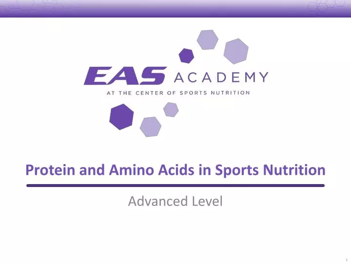 protein and amino acids in sports nutrition