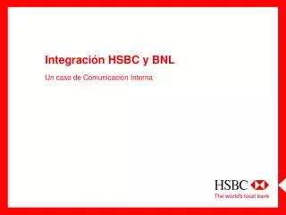 integraci n hsbc y bnl