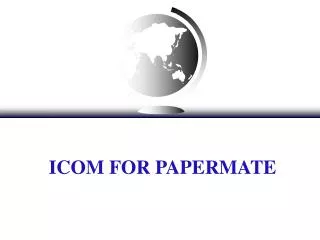 ICOM FOR PAPERMATE