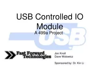 USB Controlled IO Module