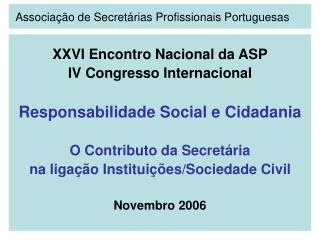 Associação de Secretárias Profissionais Portuguesas