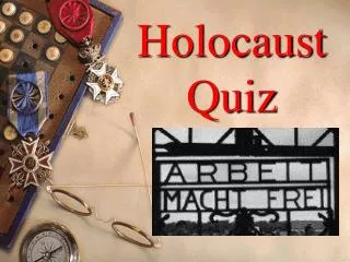 Holocaust Quiz