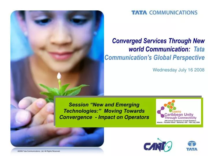 converged services through new world communication tata communication s global perspective