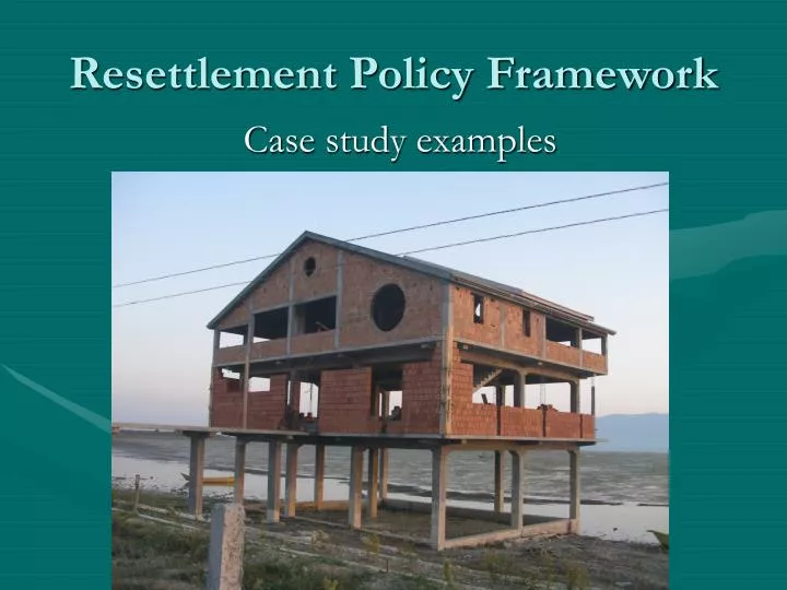 resettlement policy framework