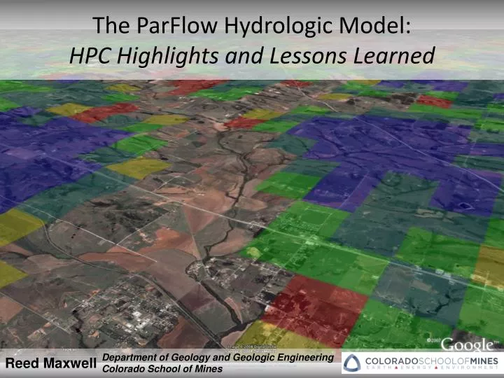 the parflow hydrologic model hpc highlights and lessons learned