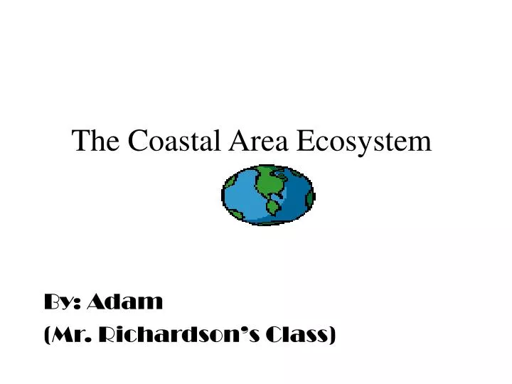 the coastal area ecosystem