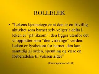 ROLLELEK