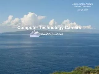 Computer Technology Careers :