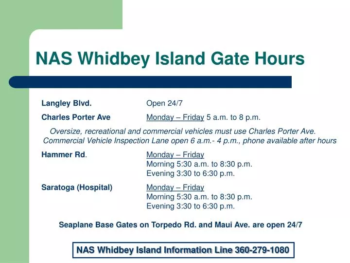 nas whidbey island gate hours