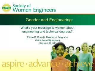 Gender and Engineering: