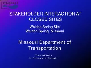 Missouri Department of Transportation